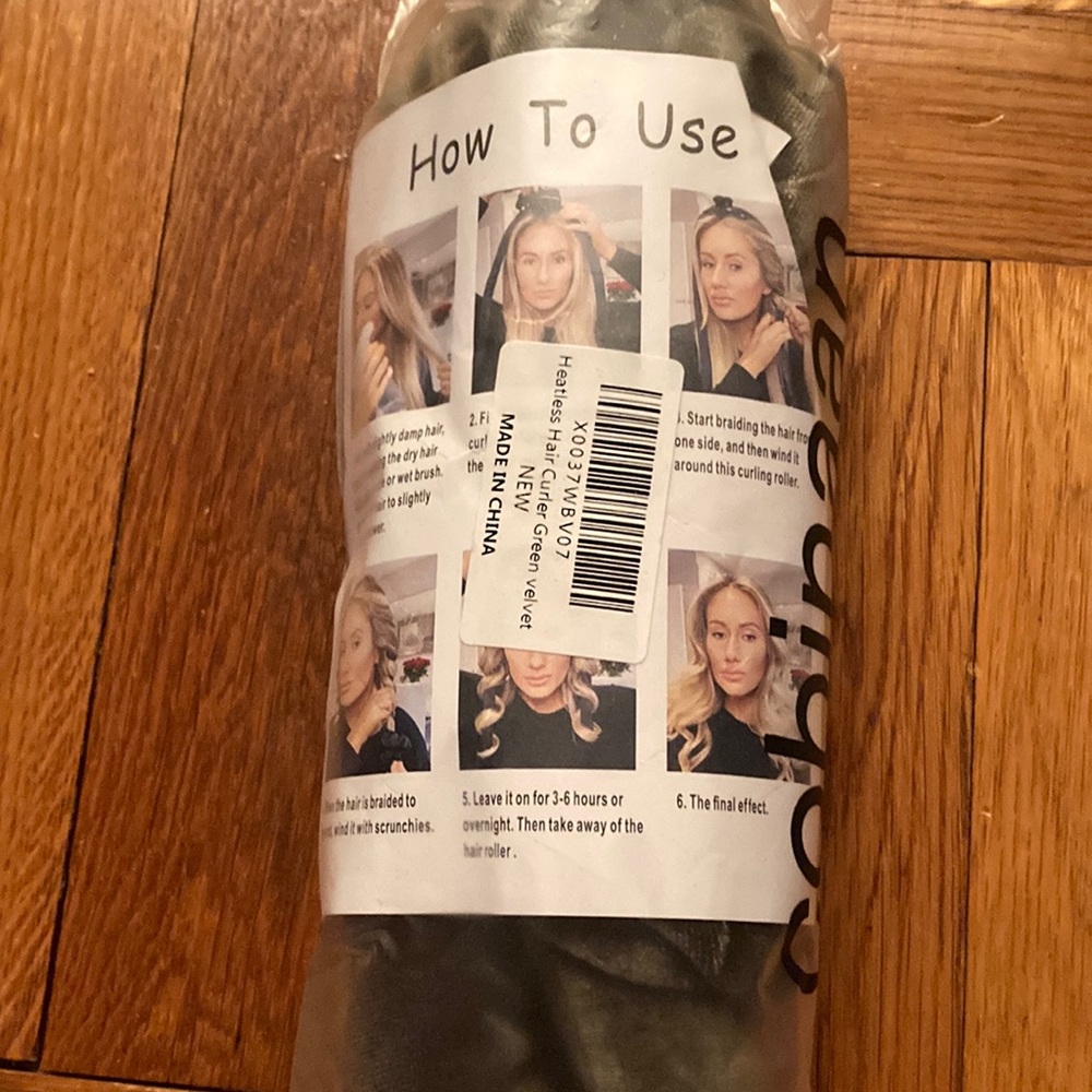 Heatless hair curler